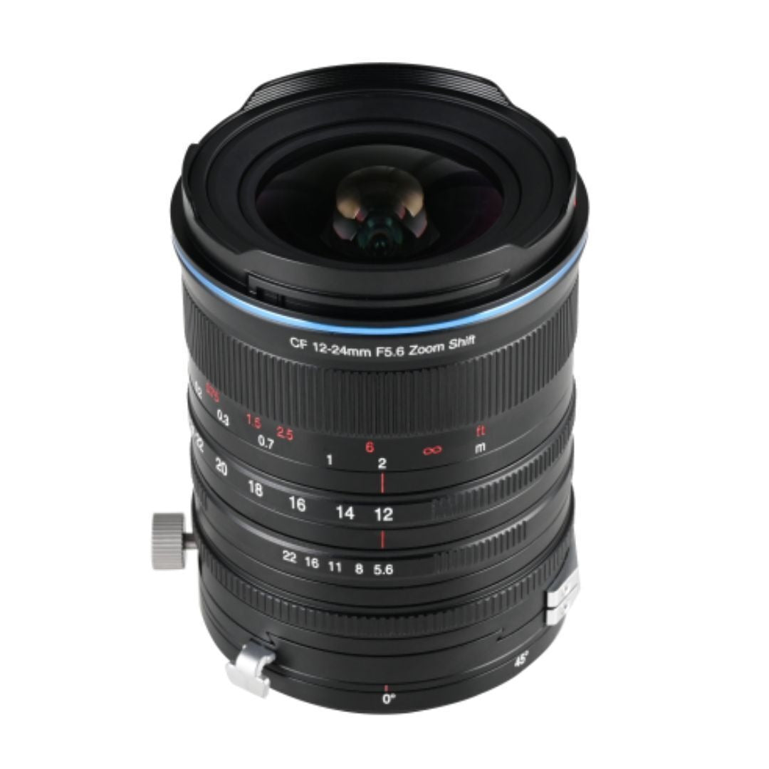Laowa 12-24mm APS-C F5.6 Wide Angle Zoom Shift CF Lens with Distortion Control (Black, Fuji X Mount)
