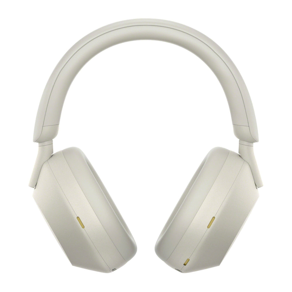 Sony WH-1000XM5 Wireless Noise Canceling Over-Ear Headphones (Silver) Bundle