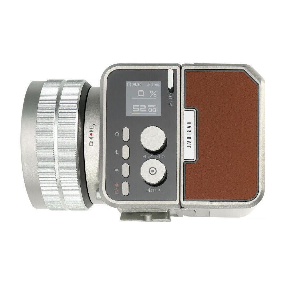 Harlowe Mini Max Bi-Color LED Monolight Creator Kit (Brown Faux Leather)