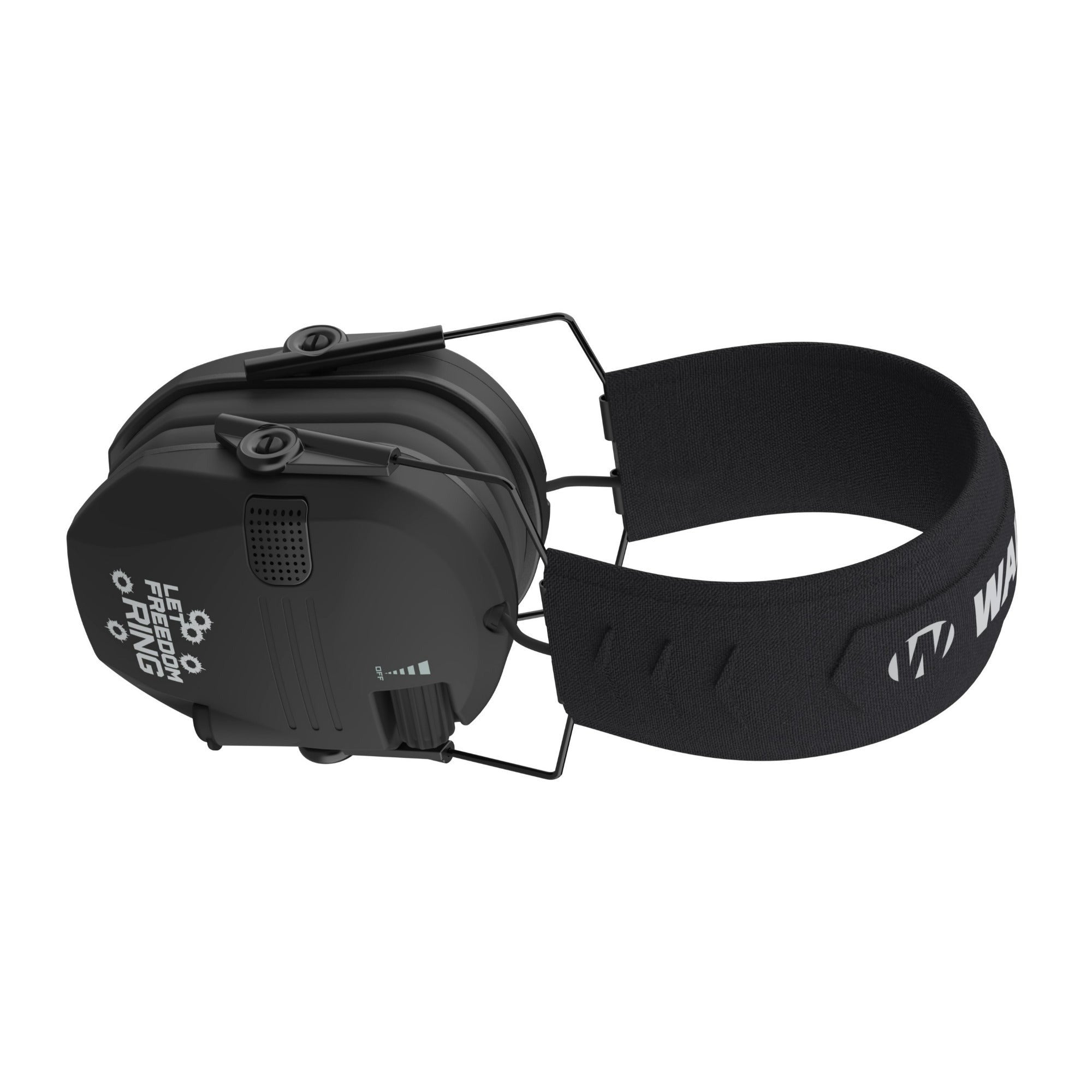 Walkers Razor Slim Electric Earmuffs with Built-In Speakers (Let Freedom Ring)