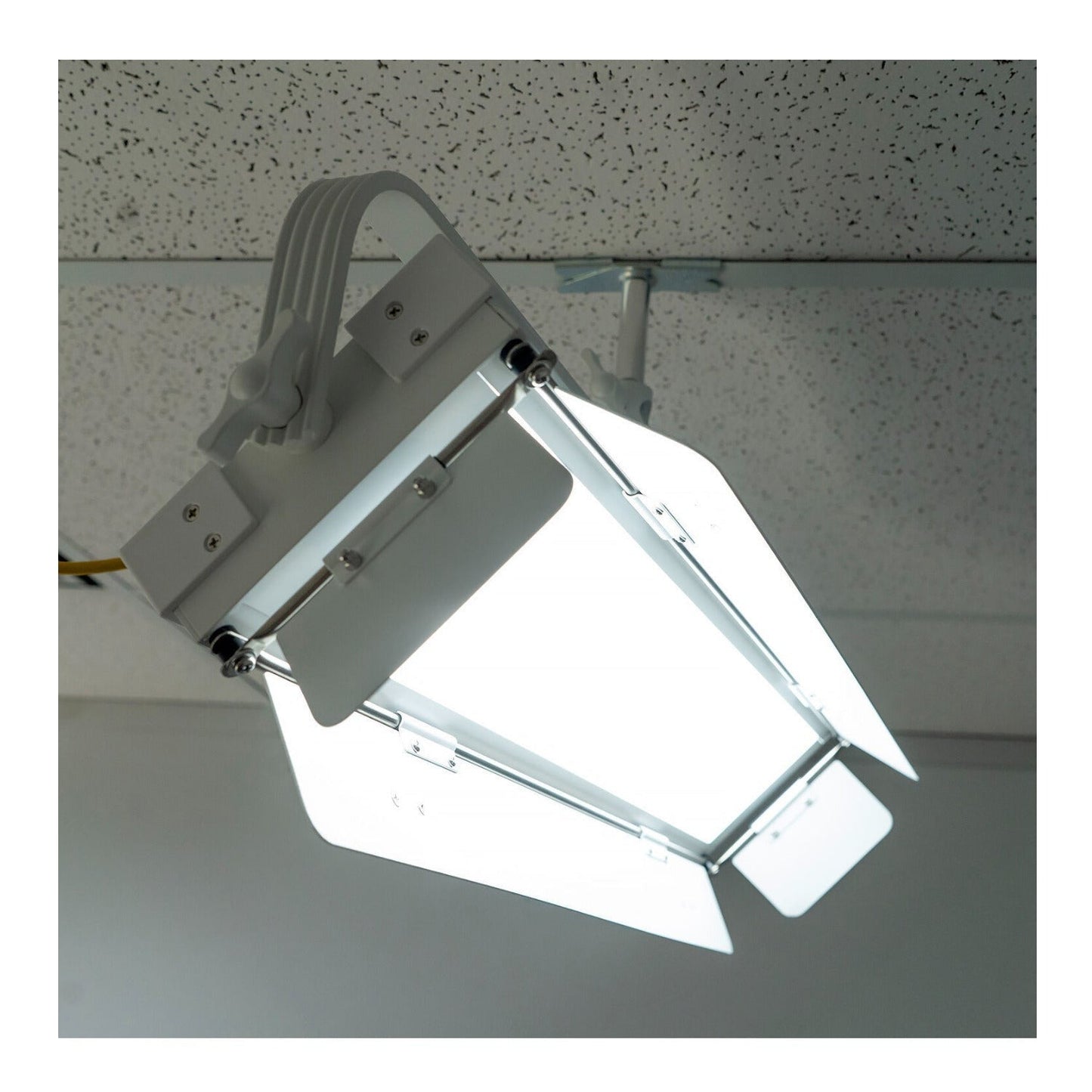 ikan Lyra LBX8-PoE Bi-Color LED Light Panel (White, Switch 5-Light Kit)
