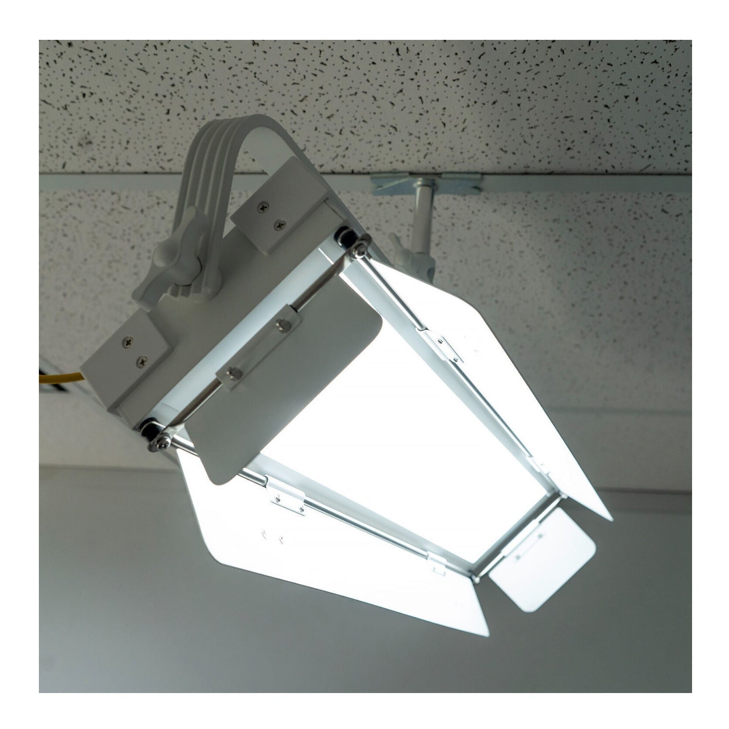ikan Lyra LBX8-PoE Bi-Color LED Light Panel (White, Switch 5-Light Kit)