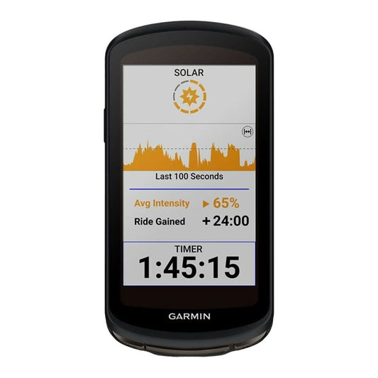 Garmin Edge 1040 Solar GPS Bike Computer with Stamina Tracking and Long-Lasting Battery (Black)