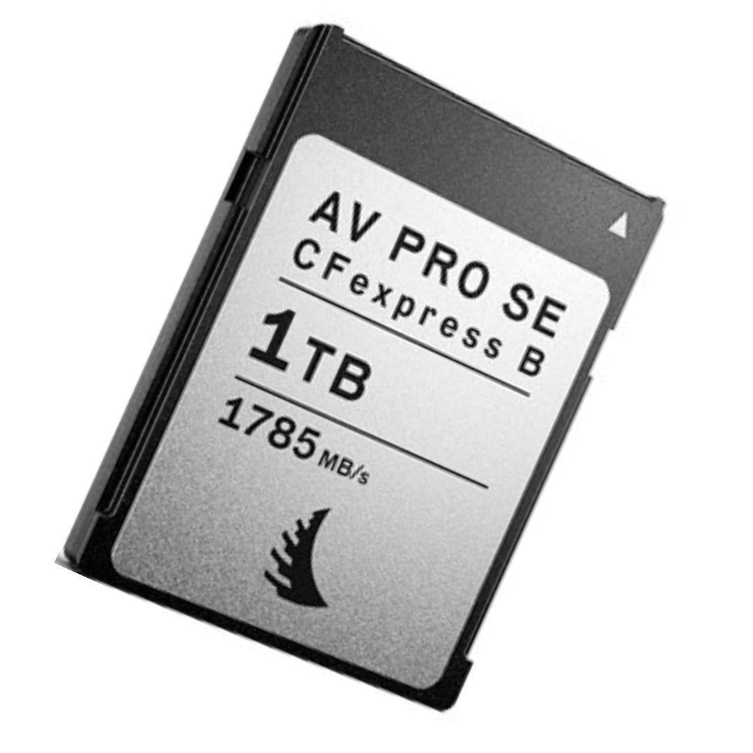 Angelbird AV PRO CFexpress B SE 1 TB Memory Card for 8K Plus Video Recording and 12K Photography