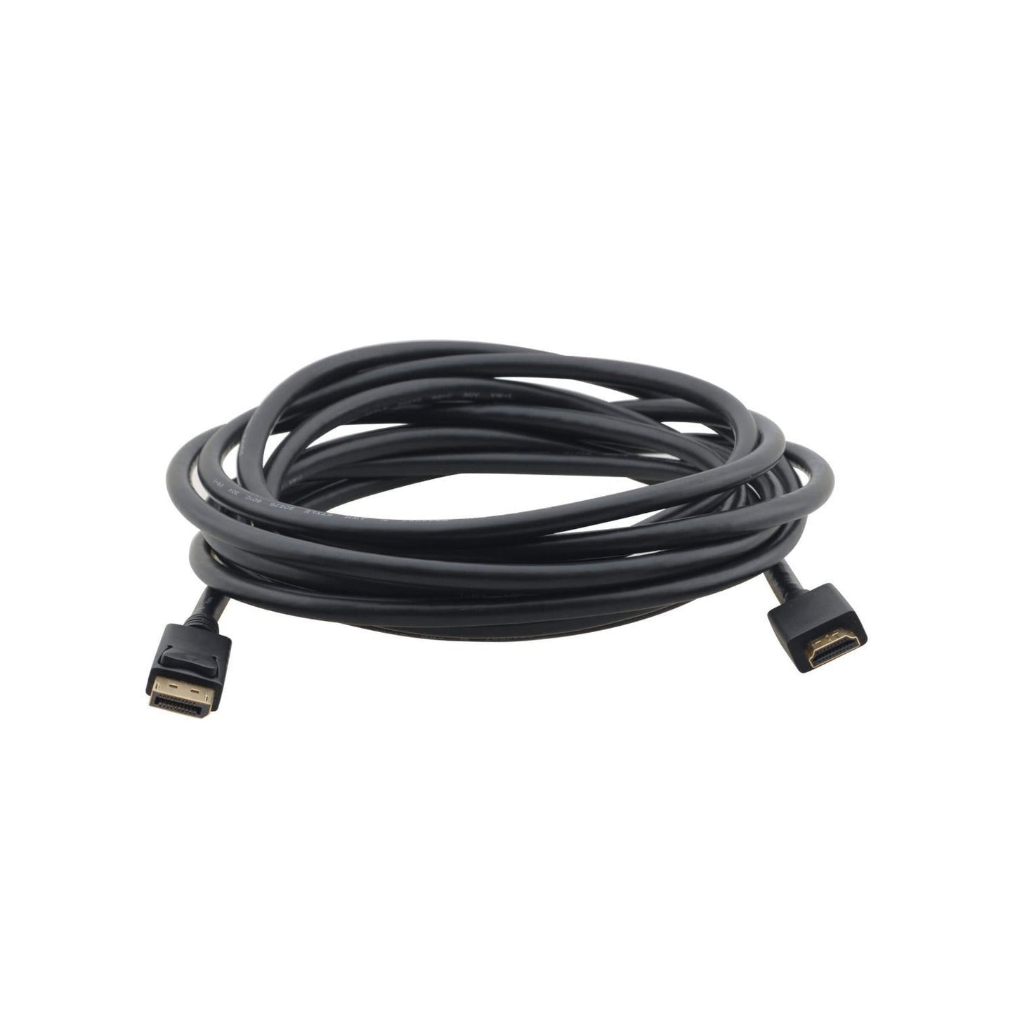 Kramer 10ft DisplayPort (M) to HDMI (M) Cable - Dual-Mode Video Connection for Monitor and Displays