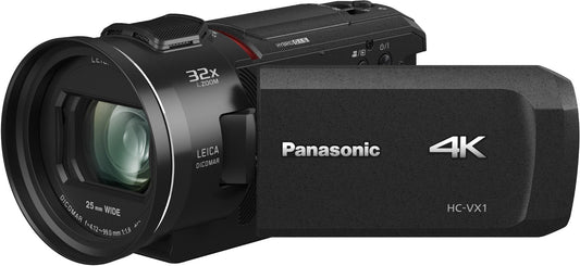 Panasonic VX1 4K Ultra HD 24x Leica Dicomar Lens 1/2.5-Inch BSI MOS Sensor Camcorder