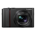 Panasonic LUMIX Digital Camera with 3" OLED, 24-360mm Lens, 4K (Black) (Certified Refurbished)