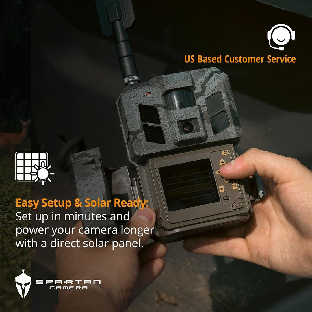 Spartan GoLive3 4G/LTE Multi-Carrier Trail Camera (Areus Camo) 6-Pack Bundle