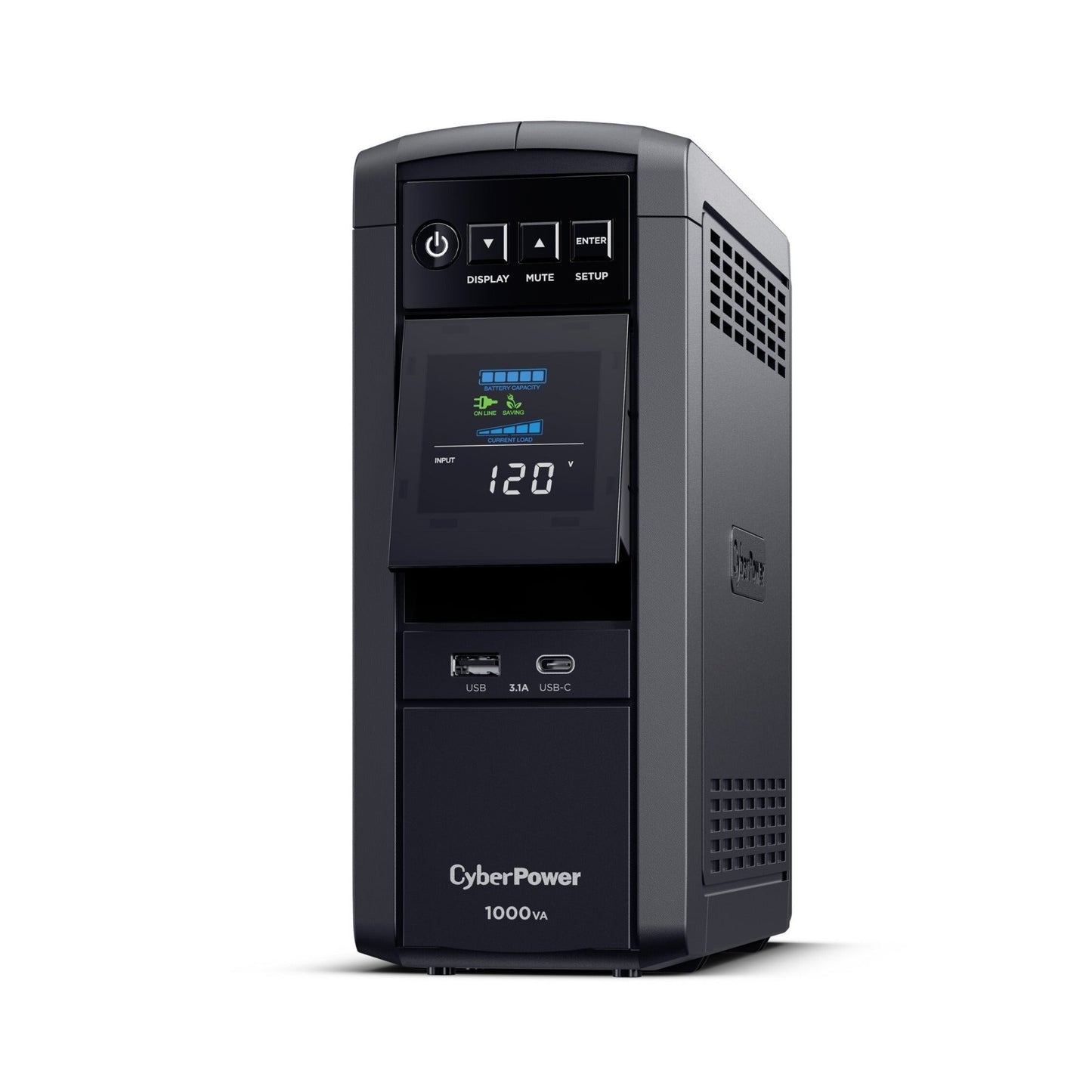 CyberPower CP1000PFCLCD PFC Sinewave UPS System Battery Backup (UL Certified)