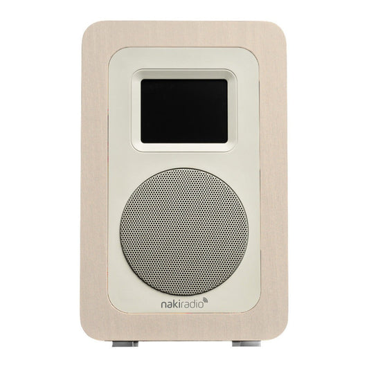 NakiRadio Plus Speaker (White Maple)