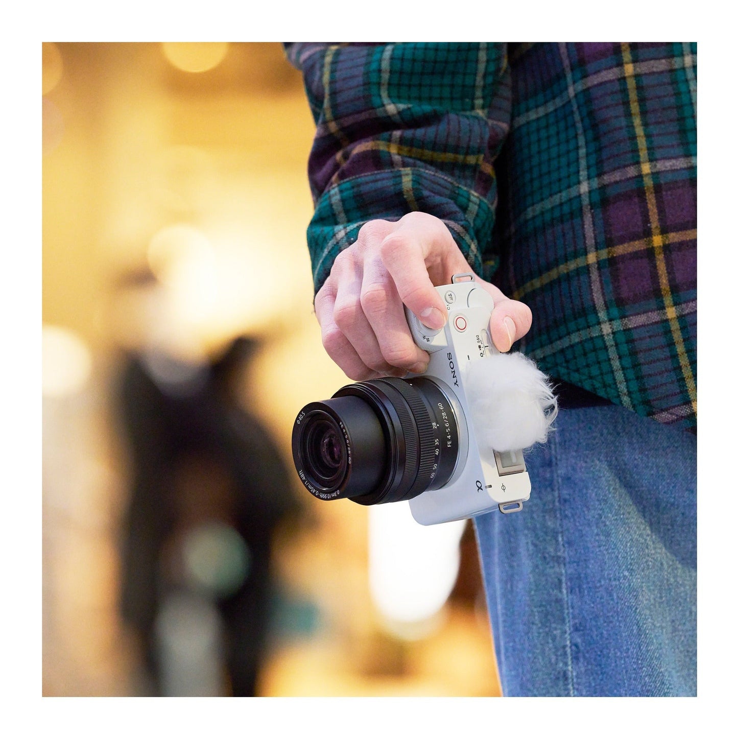 Sony Alpha ZV-E1 Full-frame Interchangeable Lens Mirrorless Vlog Camera (White)