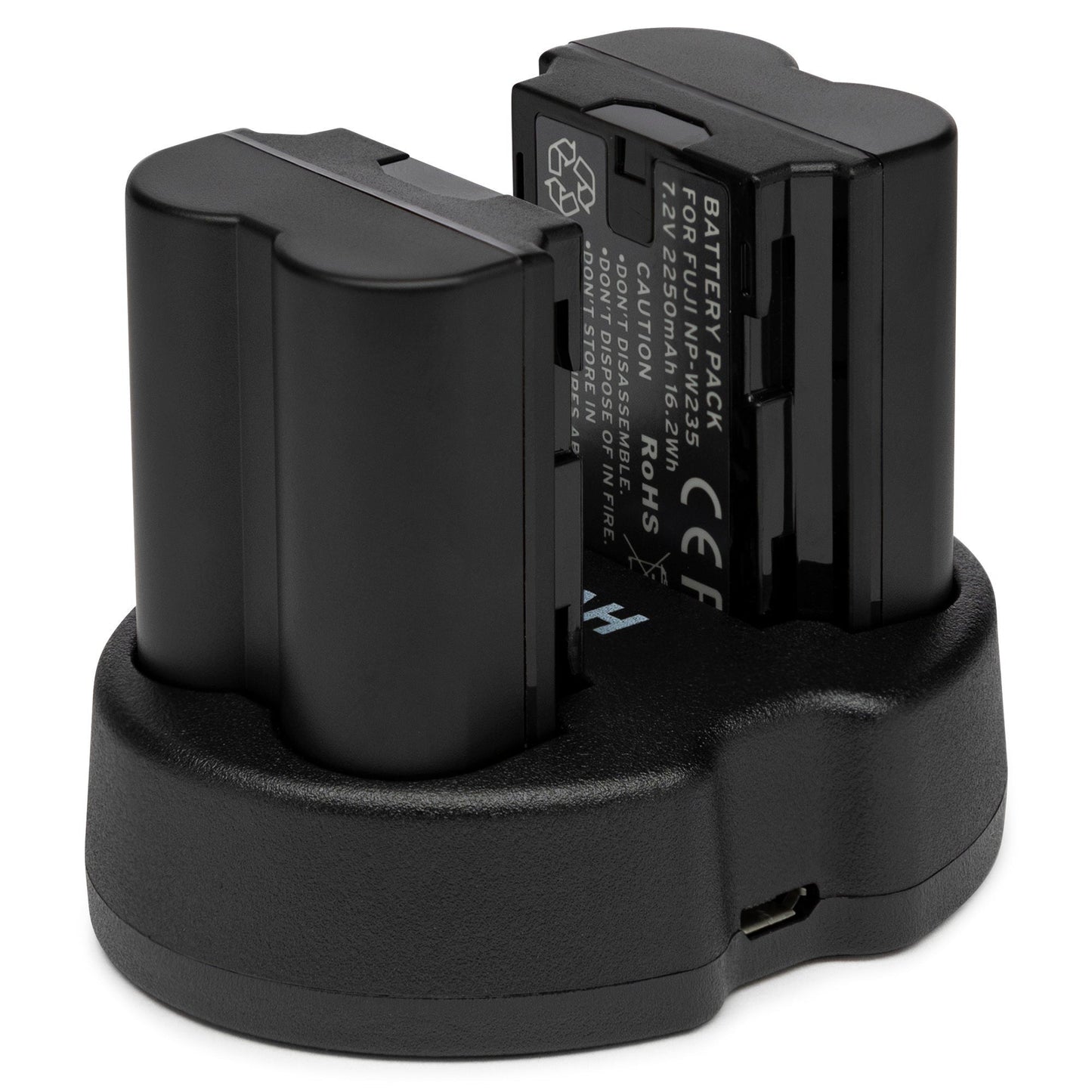 Fujifilm X-H Vertical Battery Grip with Rechargeable Battery (2-Pack) and Dual Charger