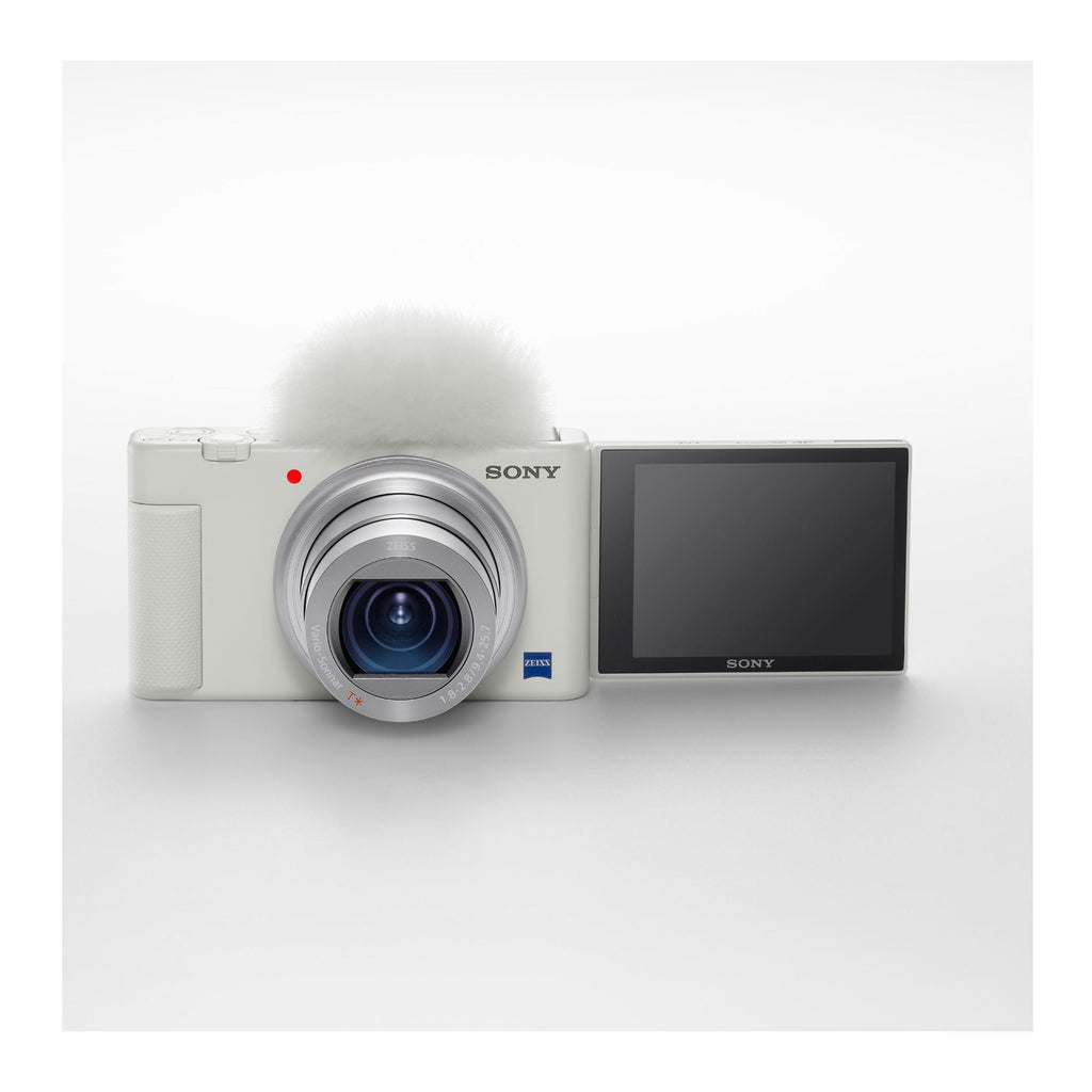 Sony ZV-1 Camera for Content Creators and Vloggers (White)