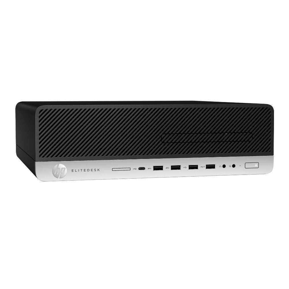 HP EliteDesk 800 G4 Desktop PC, Intel Core i7-8700, 8GB RAM, 1TB HDD, Windows 10 Pro (Certified Refurbished)