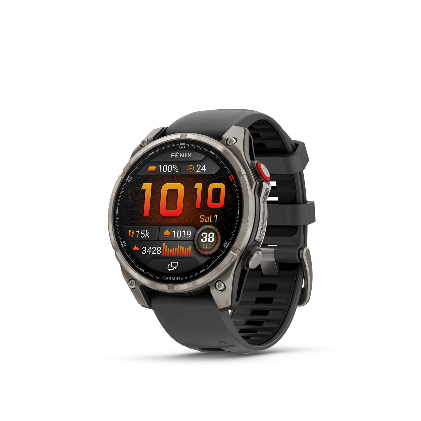 Garmin fenix 8 Pro Sapphire 47mm AMOLED GPS (Titanium with Graphite/Black Band)