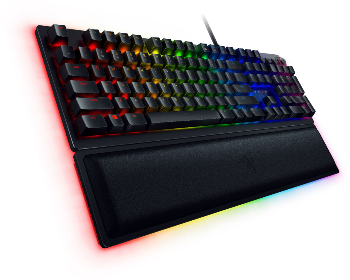 Razer Huntsman Elite Optical Gaming Keyboard, Clicky Purple Switches (Certified Refurbished)