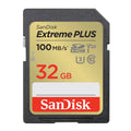SanDisk Extreme PLUS 32GB SDHC UHS-I Memory Card (100 MB/s, Class 10, U3, V30)