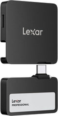 Lexar 1TB Professional Go USB 3.2 Gen 2 Portable SSD with Hub