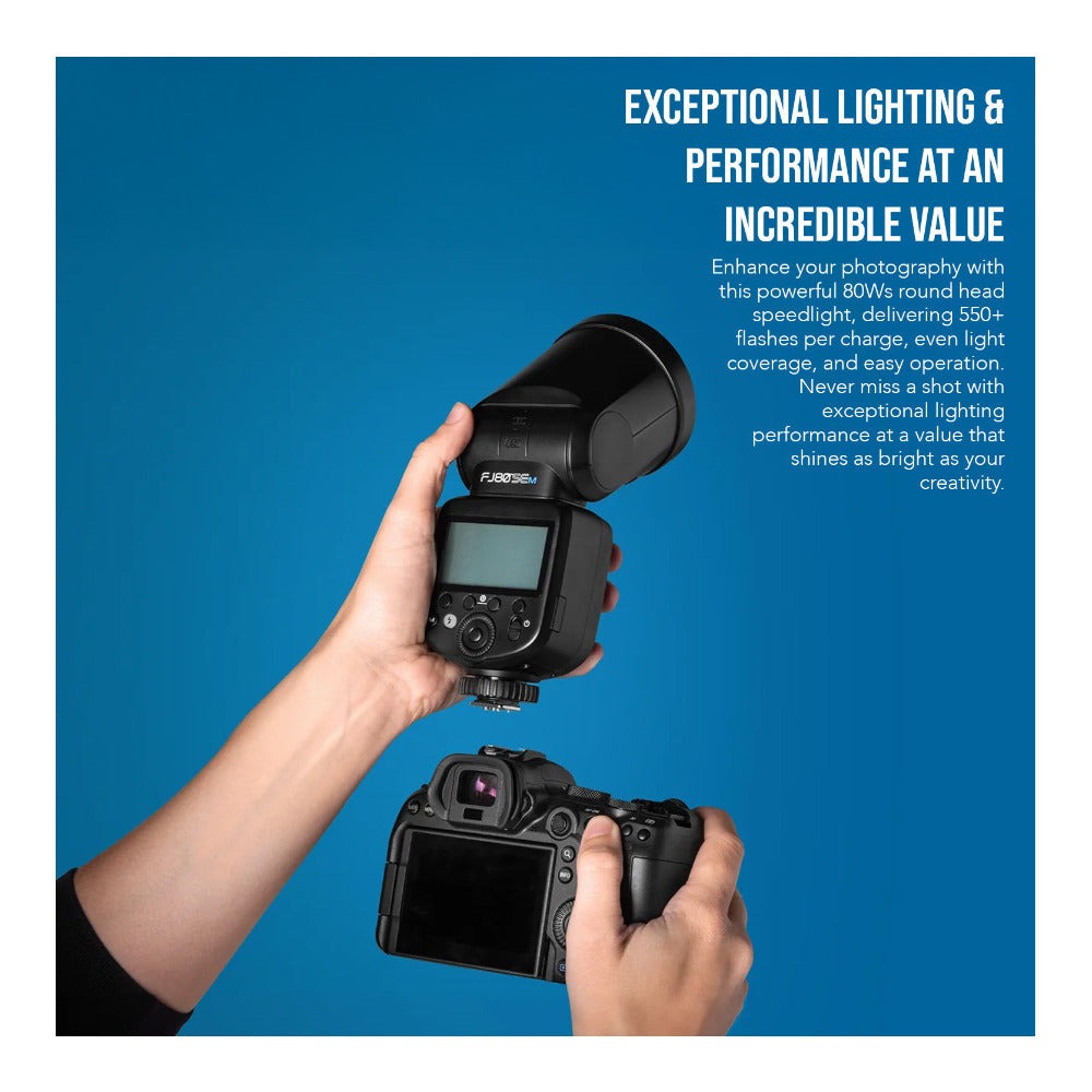 Westcott FJ80-SE S 80Ws Speedlight for Sony Cameras and FJ80 Pocket Box Pack