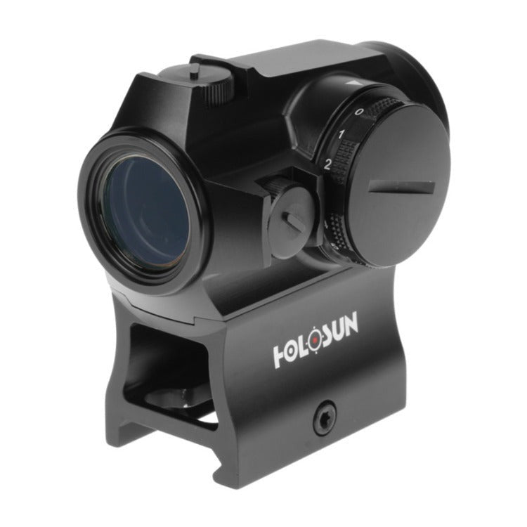 HOLOSUN HE503R-GD Black Anodized 1x 20mm 2/65 MOA Gold Dot & Circle Reticle