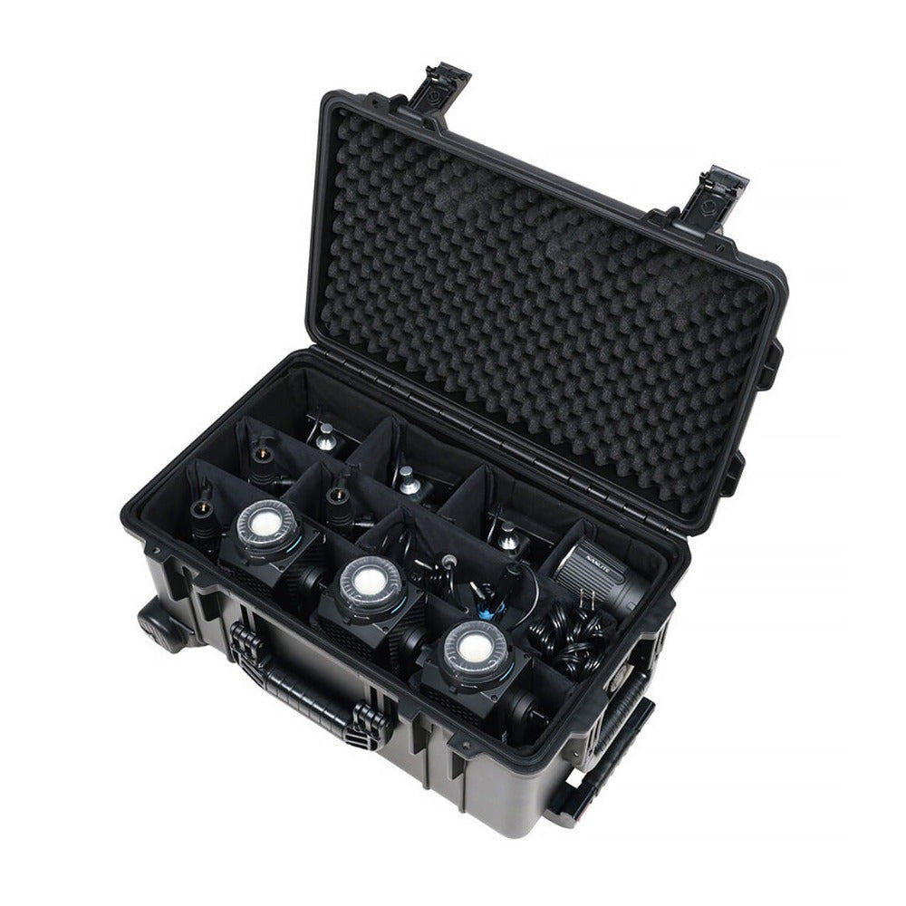 Nanlite Forza 60CR RGBLAC LED Spotlight with CRMX (3-Light Kit)