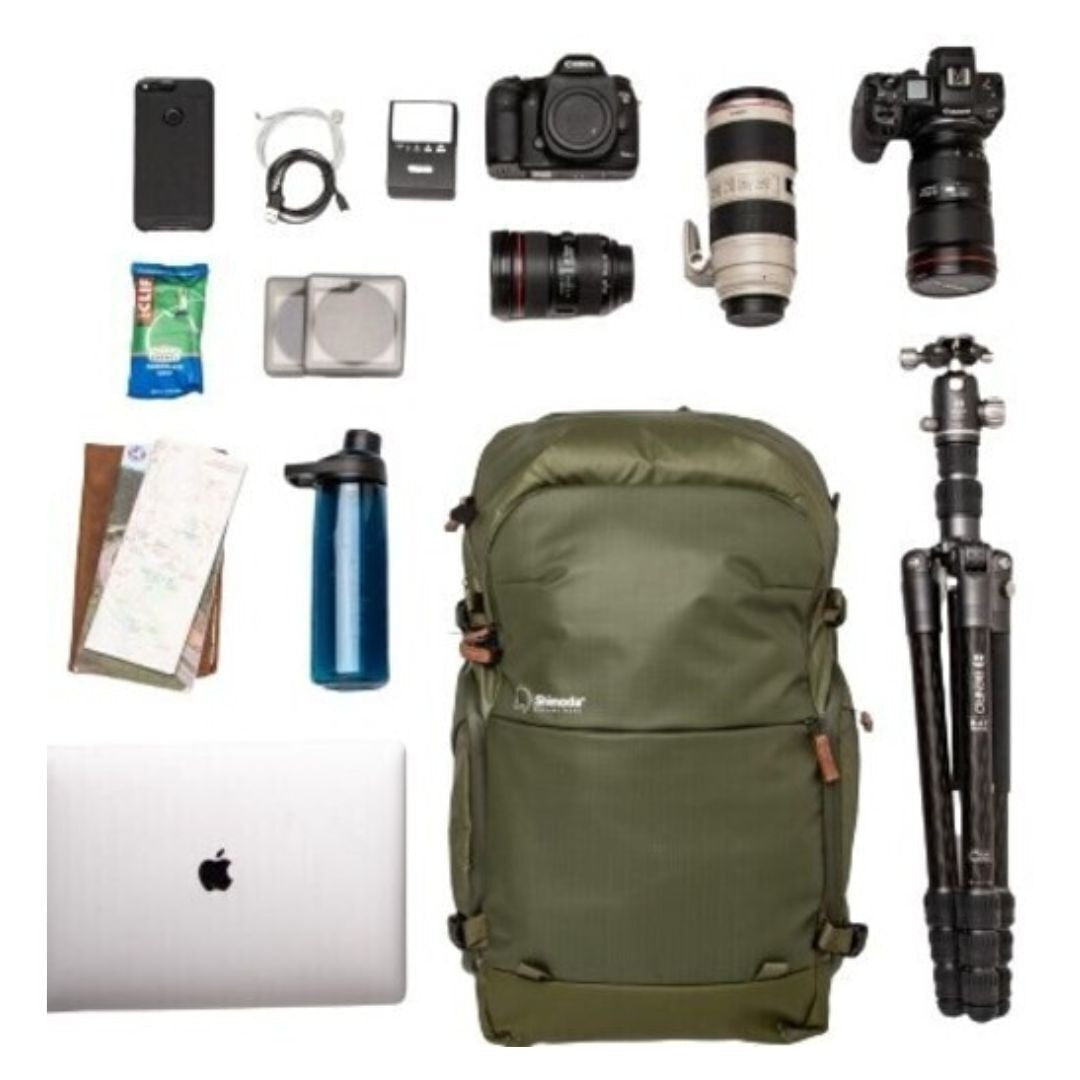 Shimoda Explore V2 35 Travel-Friendly Starter Kit with Medium DSLR Core Unit (Army Green)