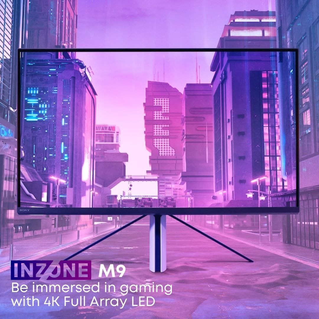 Sony SDM U27M90 27 Inch INZONE M9 4K HDR 144Hz Gaming Monitor Bundle
