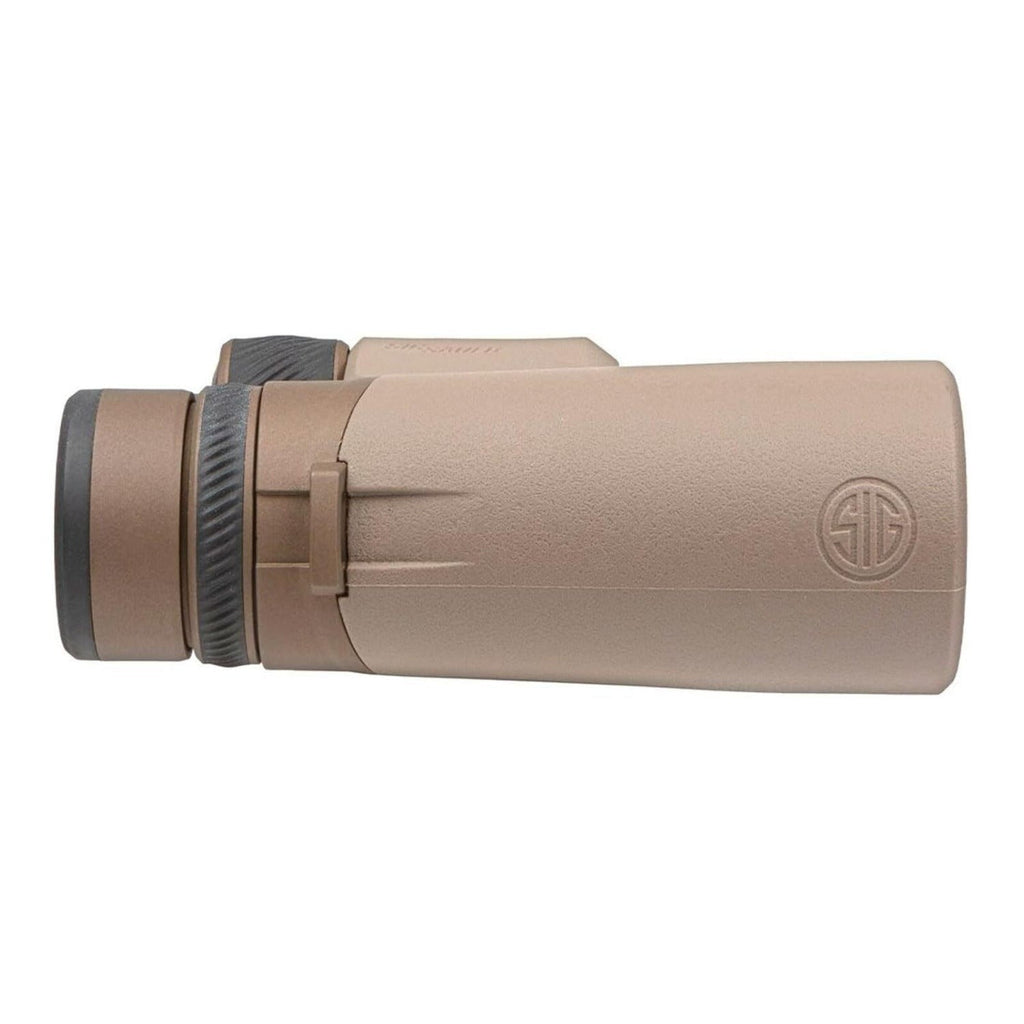 SIG SAUER ZULU8 HDX 10x50mm Closed Bridge Binoculars with Carrying Case (FDE)