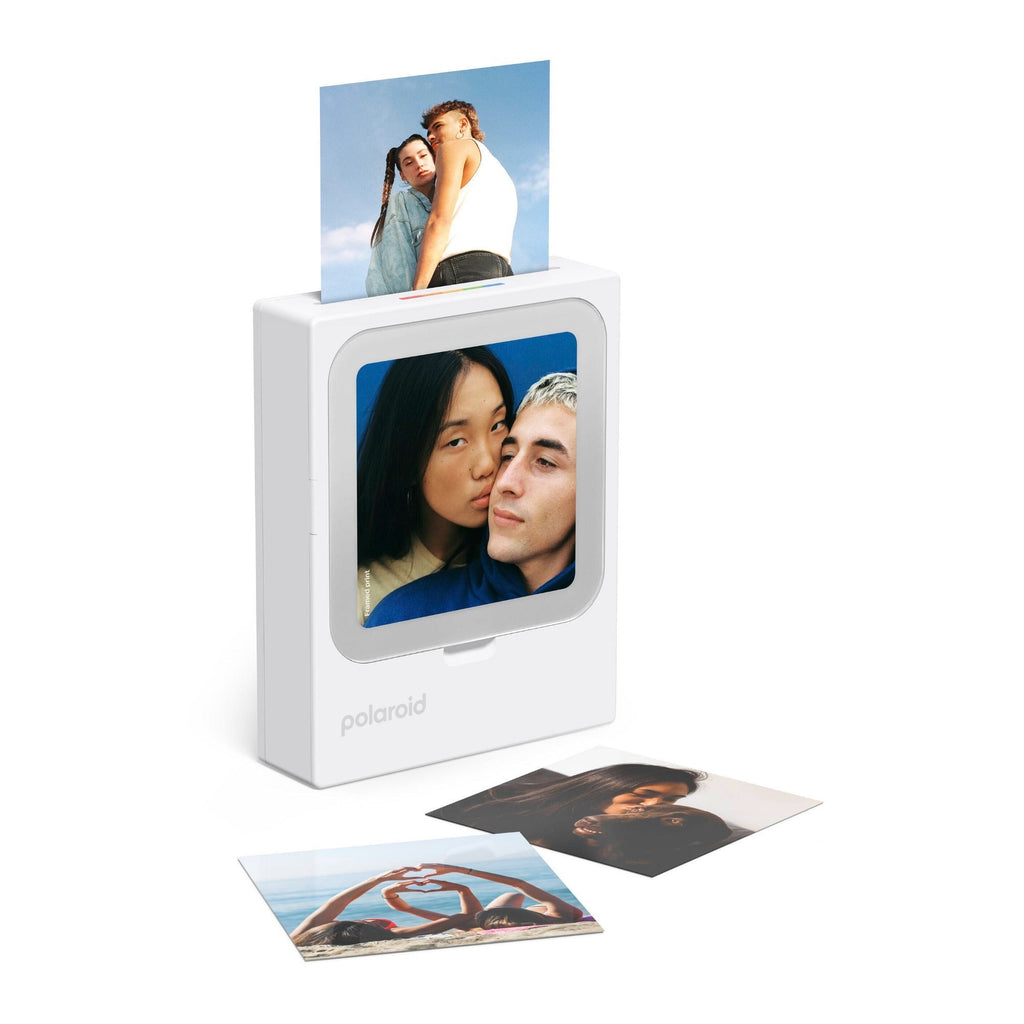 Polaroid HiPrint 3x3 Pocket Photo Printer White with 60-Sheet Paper Cartridges
