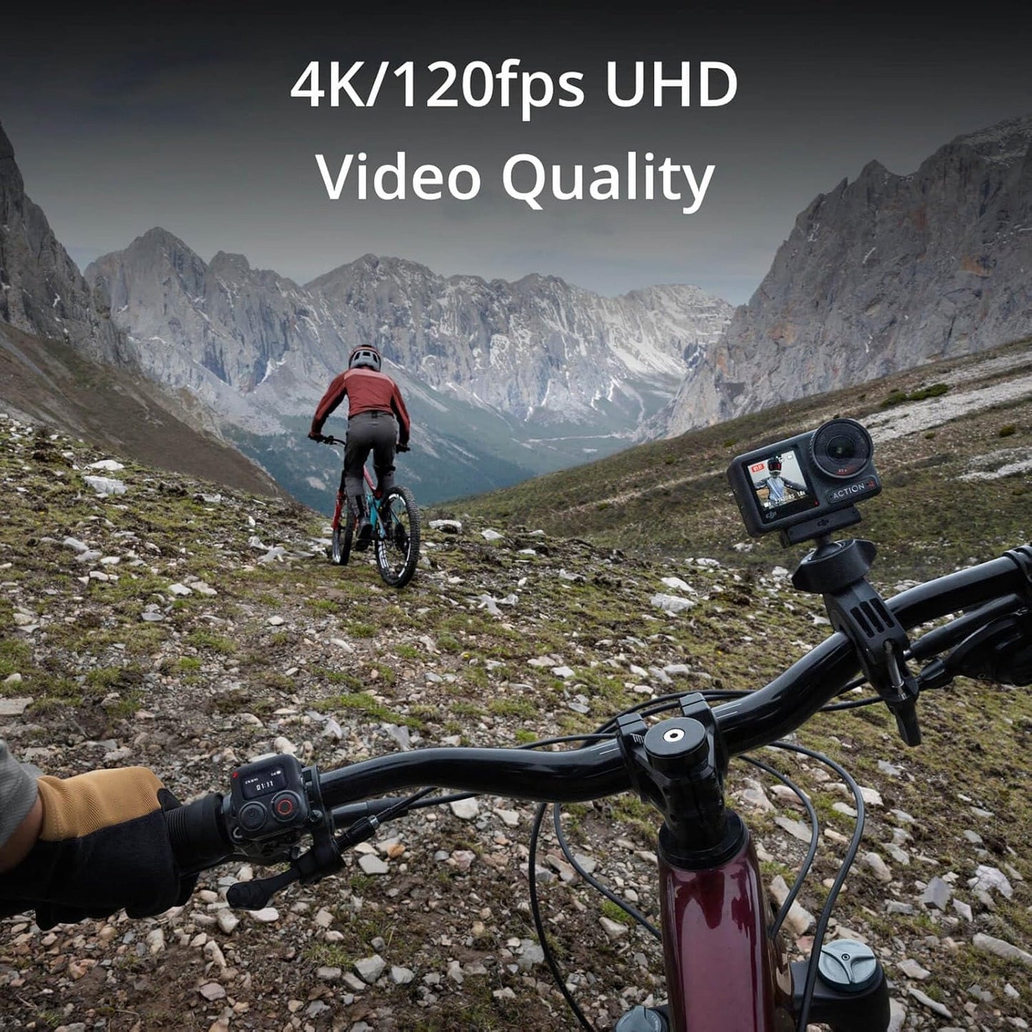 DJI Osmo Action 4 Camera Adventure Combo Bundle with Care Refresh 2-Year Plan Card