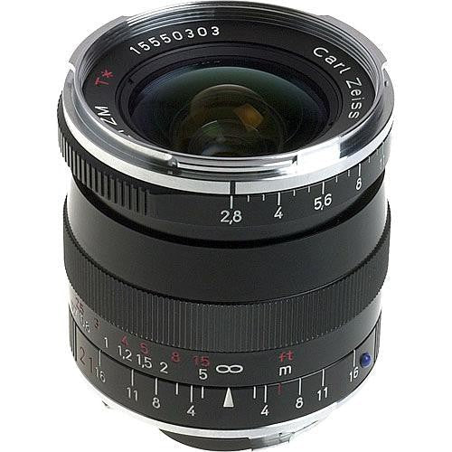 Zeiss Super Wide Angle 21mm f/2.8 Biogon T* ZM Manual Focus Rangefinder Lens