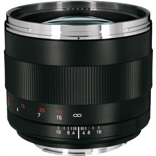 Zeiss Planar T* Manual Focus 85mm f/1.4 ZE Telephoto Lens for Canon EOS