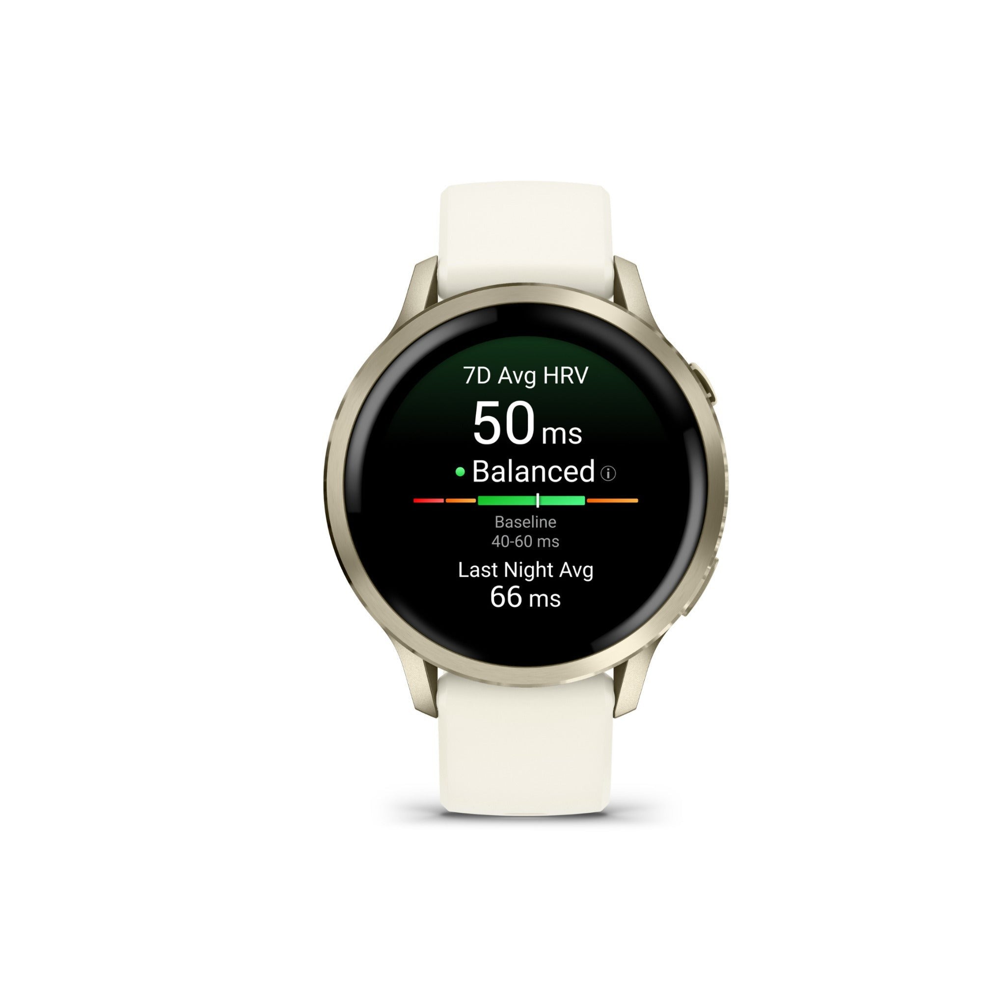 Garmin Venu 4 Smartwatch (Lunar Gold/Bone)