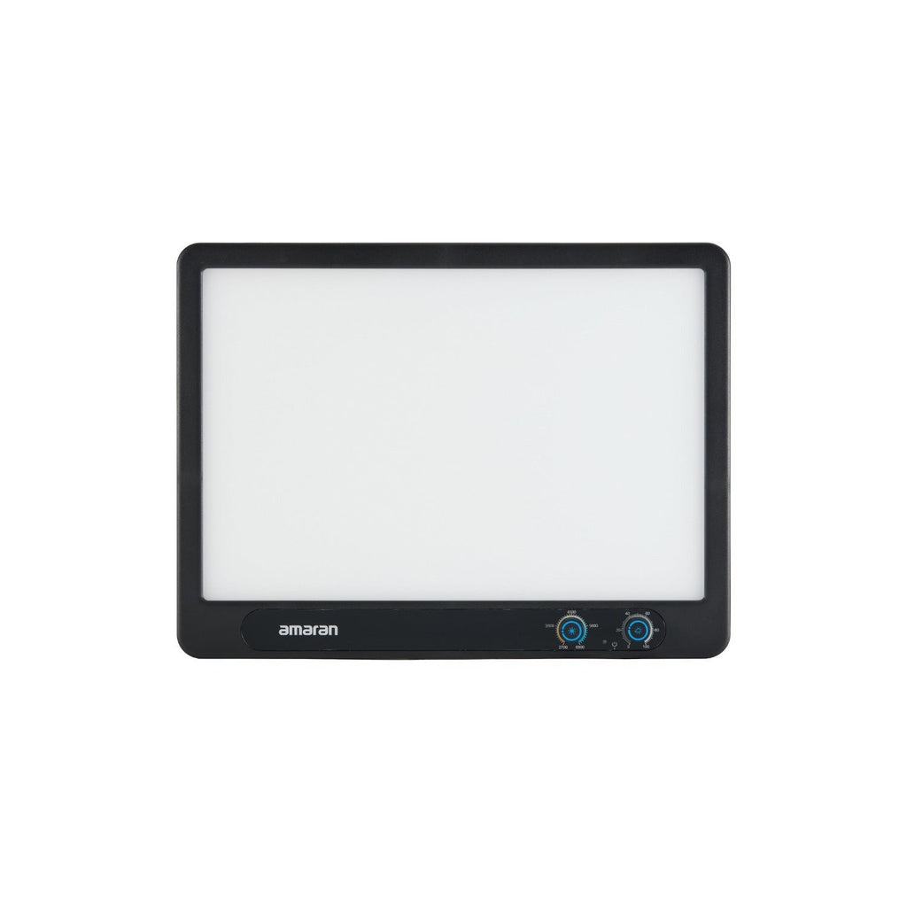 Amaran Verge Edge-Lit LED Panel Light Flicker-Free(Charcoal, US) with Base Stand