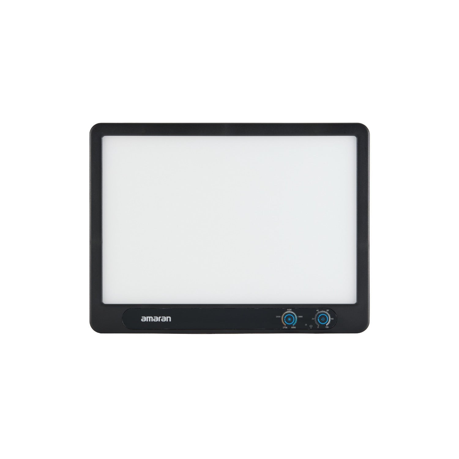 Amaran Verge Edge-Lit LED Panel Light Flicker-Free(Charcoal, US) with Base Stand