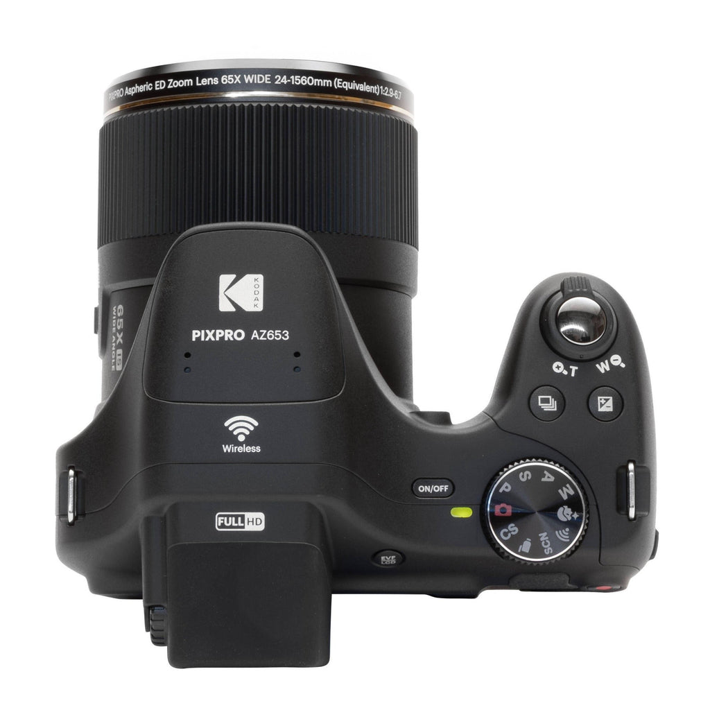 Kodak PIXPRO AZ653 20MP 1080p Astro Zoom Digital Camera with 65x Optical Zoom (Black)