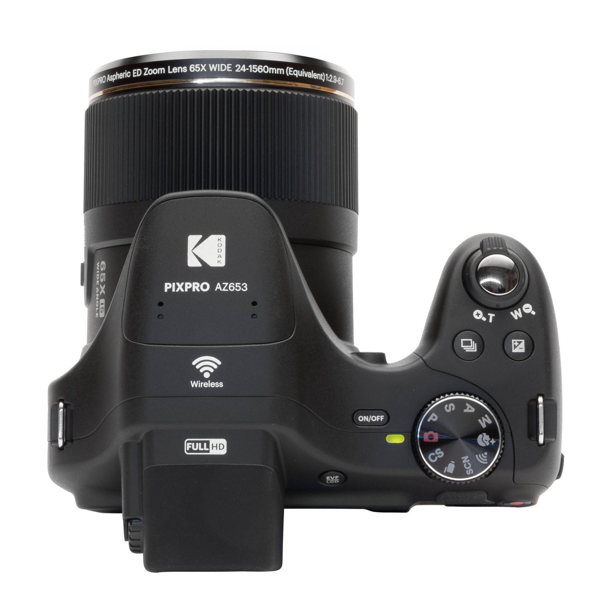 Kodak PIXPRO AZ653 20MP 1080p Astro Zoom Digital Camera with 65x Optical Zoom (Black)