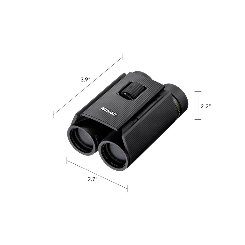 Nikon Trailblazer II 8x25mm Waterproof Roof Prism Binoculars (Black)