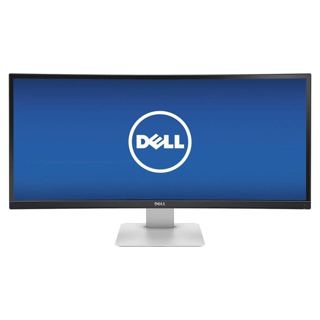 Dell UltraSharp U3415W Monitor, 34" Curved Ultrawide, WQHD (3440x1440) (Certified Refurbished)