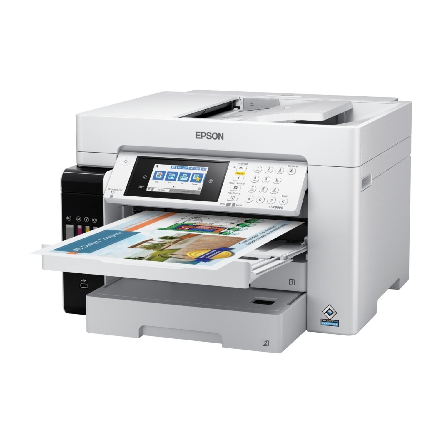 Epson WorkForce ST-C8090 Supertank Color Multifunction Printer (Used)