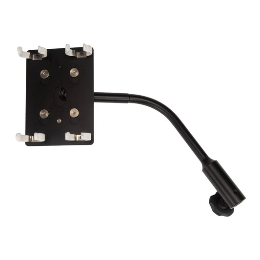 NanLite Pavotube Double Bank Fixture with Gooseneck and 5/8in Receiver