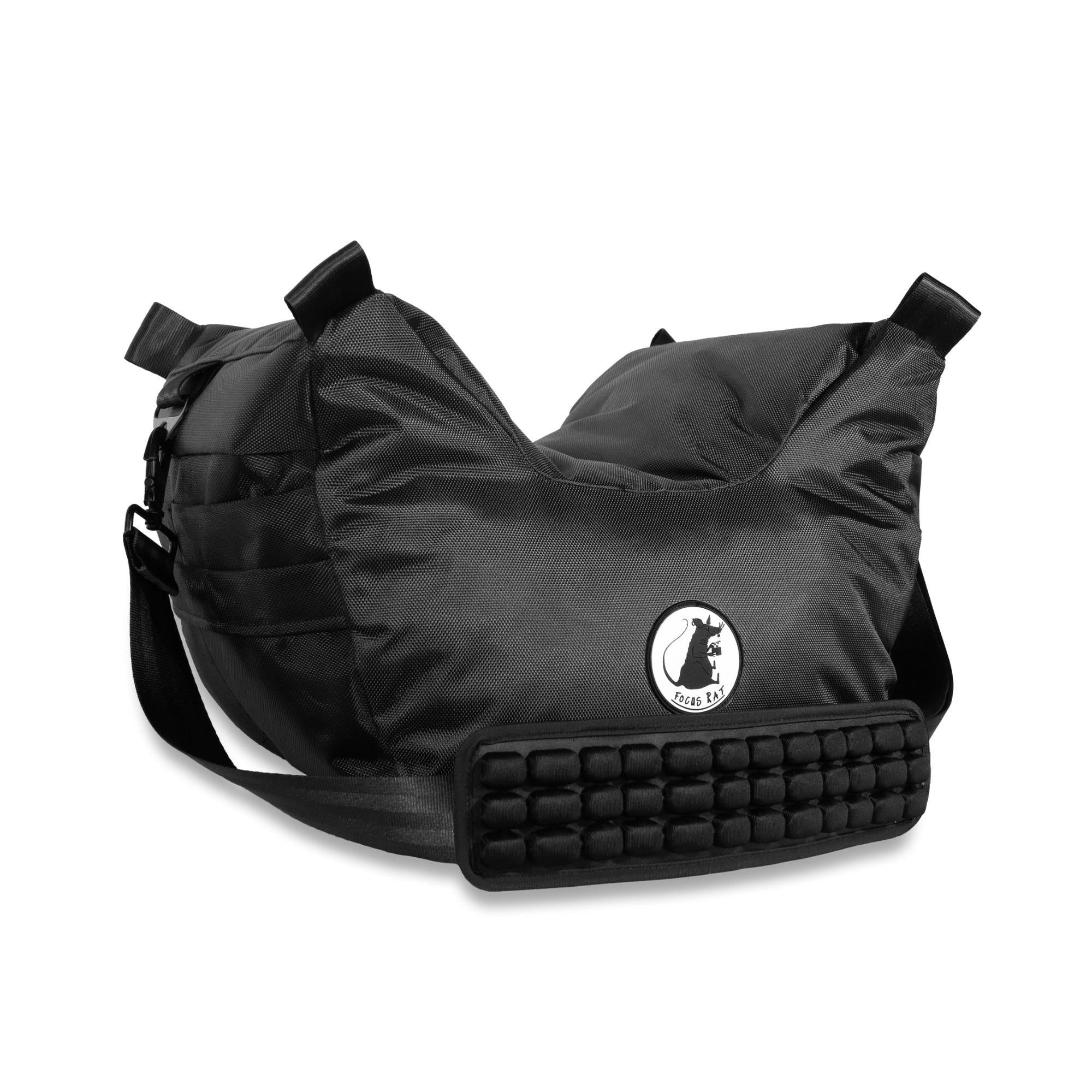 Focus Rat Large Professional Rat Bag V4 with Silent Memory Foam Filling (Black)