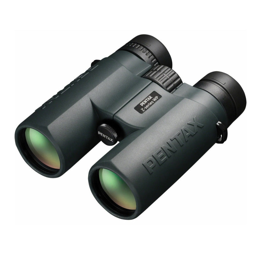 Pentax Z-Series ZD 10x43mm Roof Prism WP Binoculars Bundle