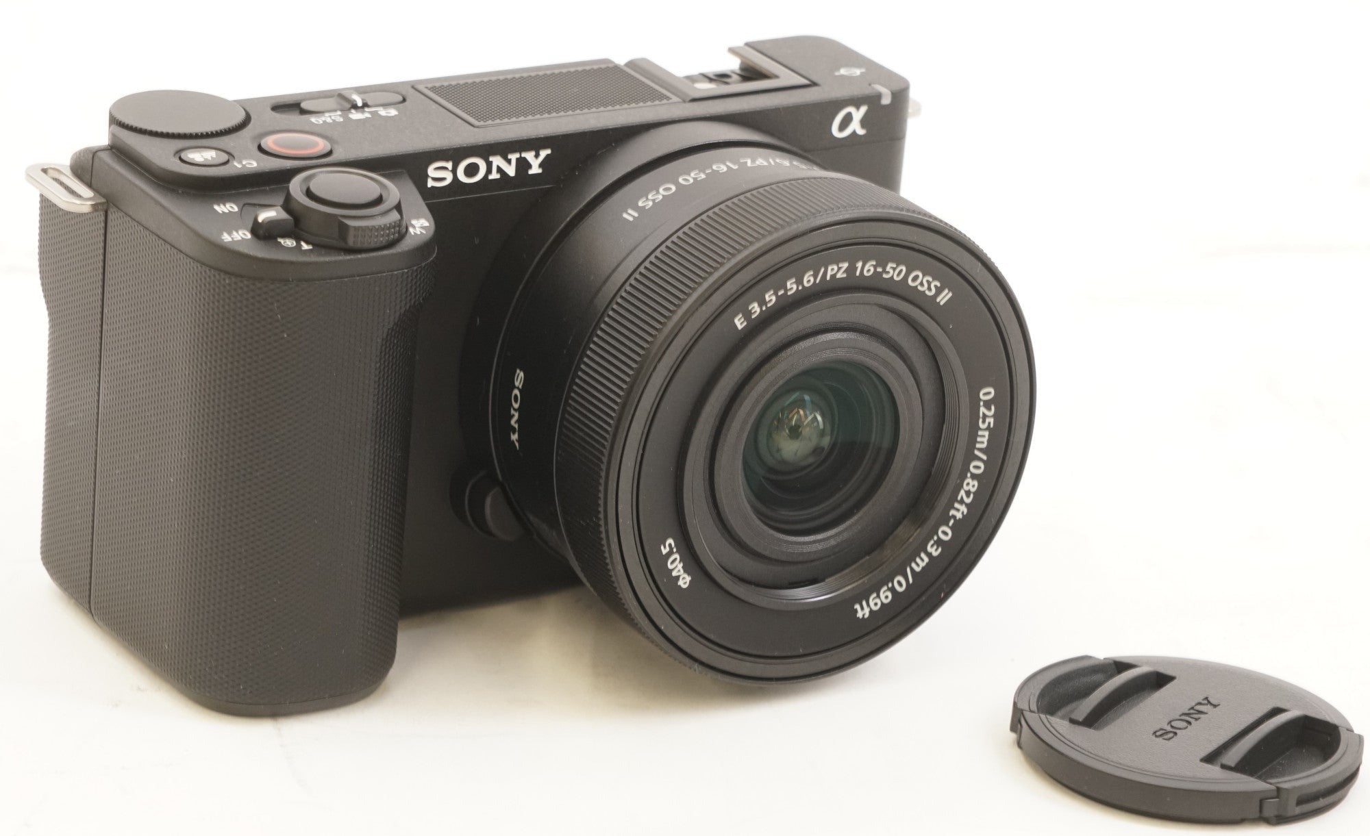 Sony Alpha ZV E10 II Content Creators Black Camera with Mirrorless Lens Bundle (Used)