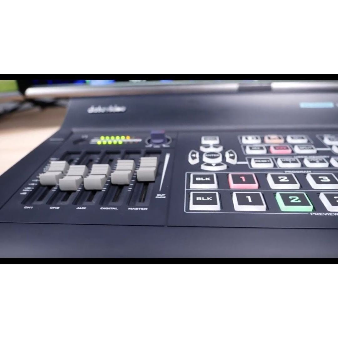 Datavideo SE-500HD 1920 x 1080 4-Channel HDMI Video Switcher for High-Quality Video Production