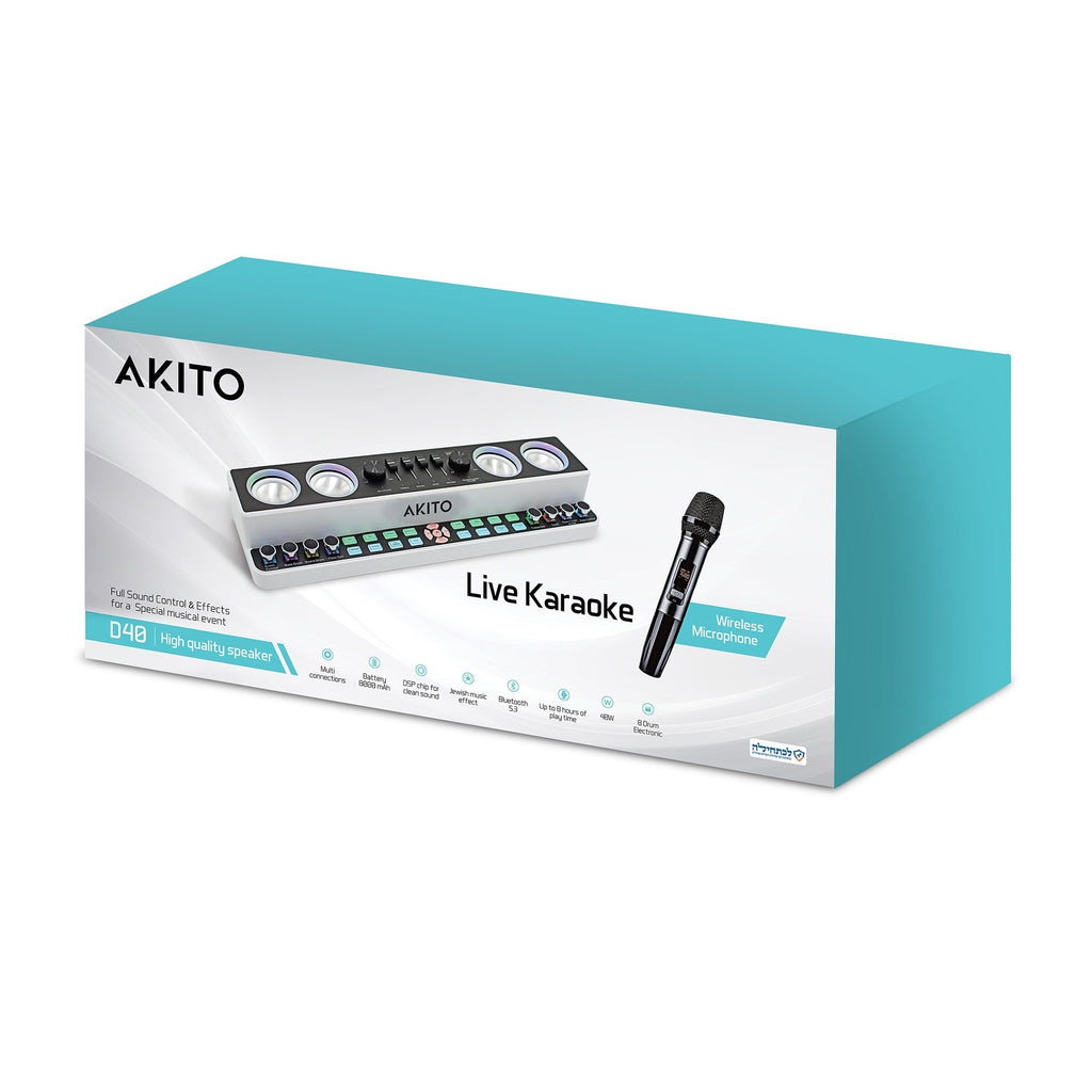AKITO D40 Live Karaoke (Used)
