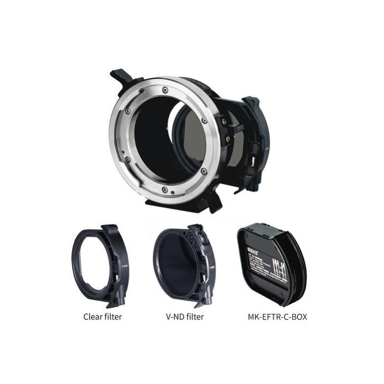 Meike Drop-In Filter Mount Adapter for ARRI PL-Mount Lens to Sony E-Mount Camera