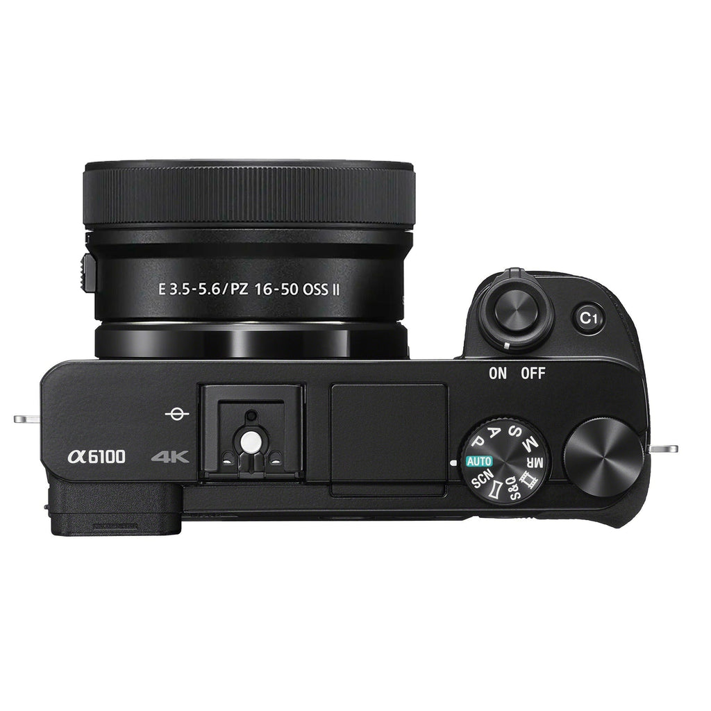 Sony Alpha a6100 APS-C Mirrorless Interchangeable-Lens Camera with 16-50mm M2 Le (Used)