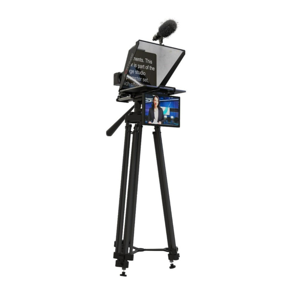 Fortinge NOA III Tablet Teleprompter with 13-Inch Device Support and Mini BT1 Remote Controller