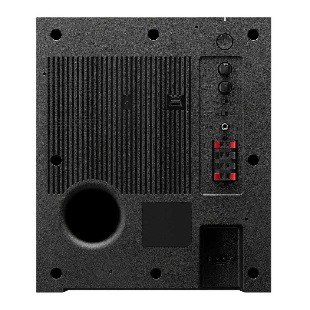 Sony SA-CS9M2 10-Inch Powered Active Subwoofer with Bookshelf Speakers Bundle